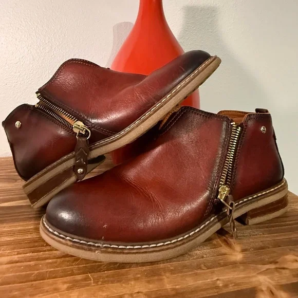 Pikolino’s Leather Ankle Boots - Sz 37